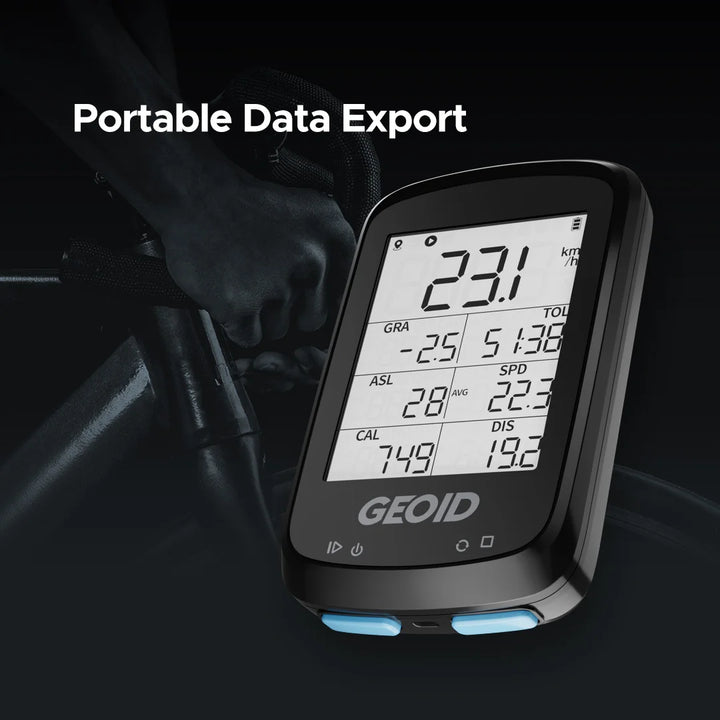 كمبيوتر دراجة GPS لاسلكي بعداد سرعة ومقاوم للماء